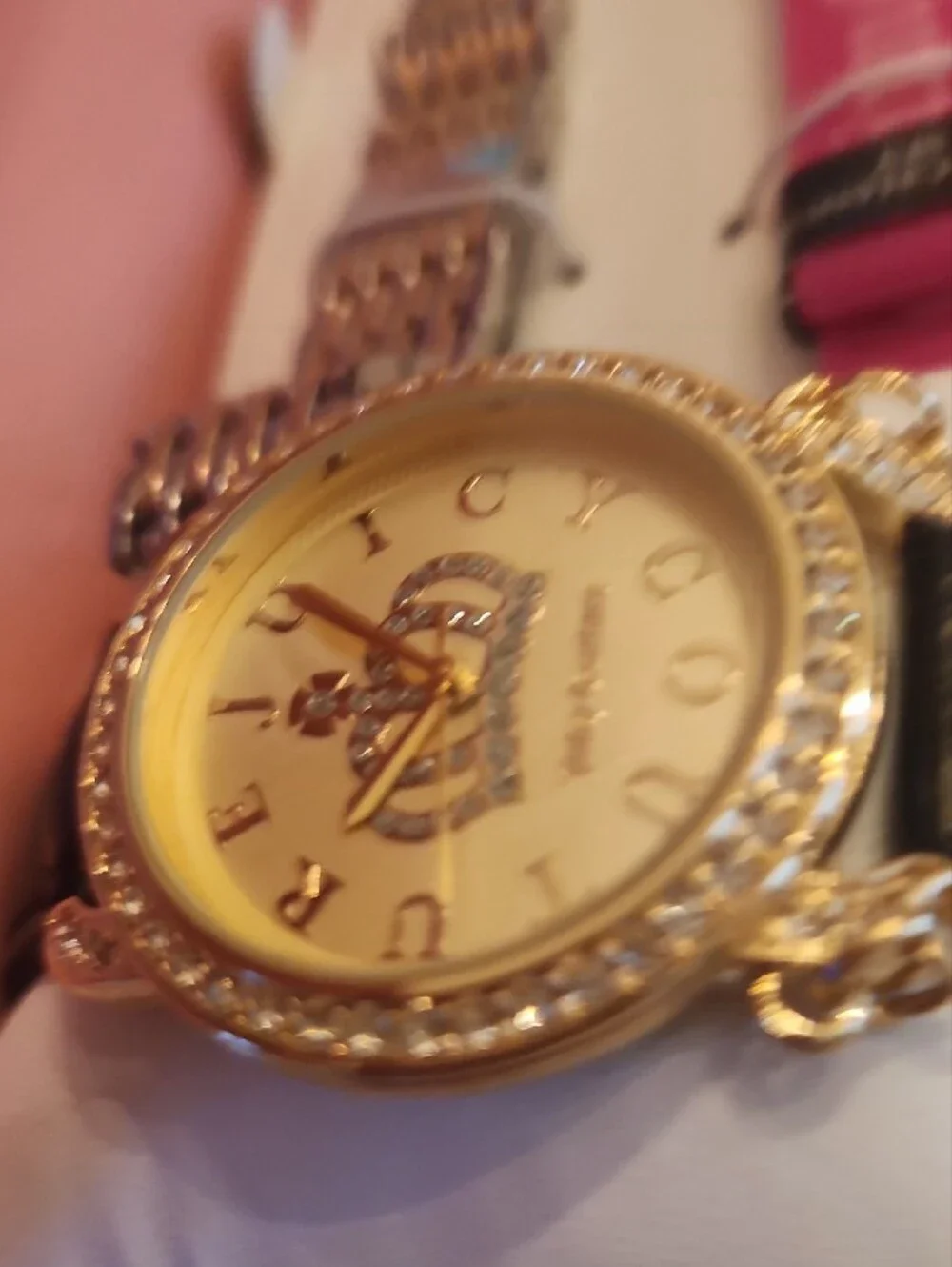 Juicy Couture gold tone